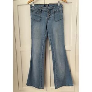 Angels Women’s Vintage Y2K Flare Jeans Size 5 (26)
